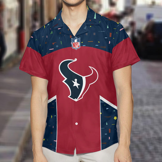 Houston Texans Summer Hawaiian Shirt AZHWS361