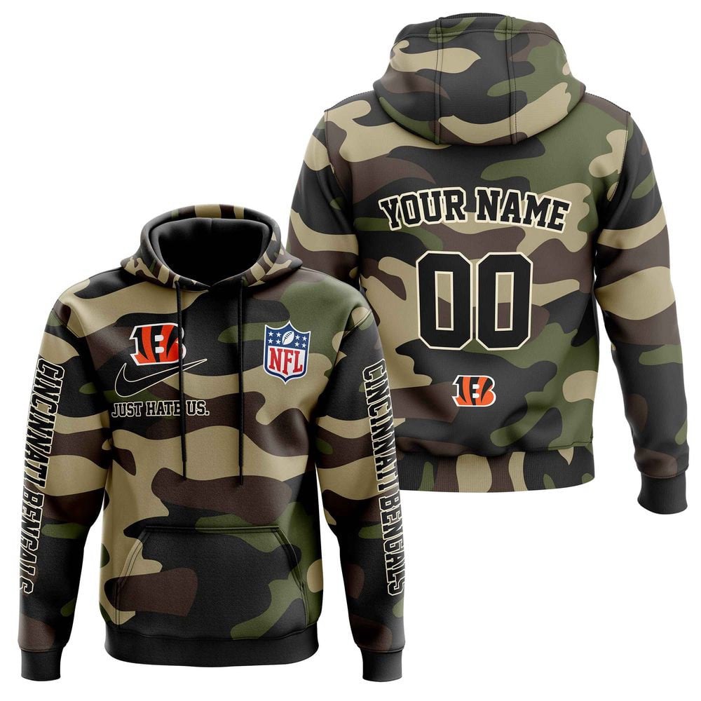 Cincinnati Bengals Personalized Hoodie AZCHD881