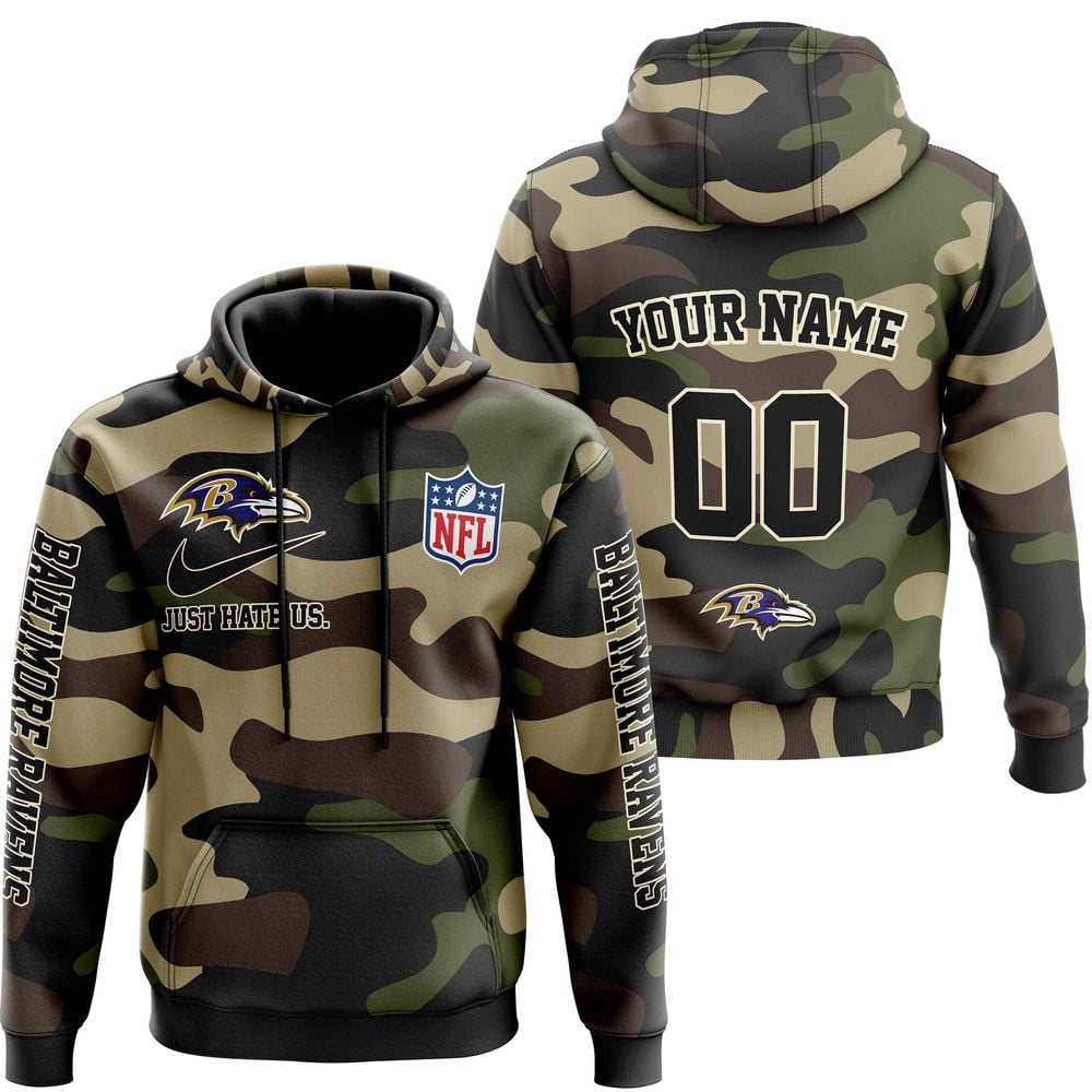 Baltimore Ravens Personalized Hoodie AZCHD878