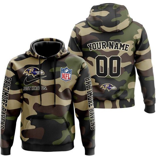 Baltimore Ravens Personalized Hoodie AZCHD878