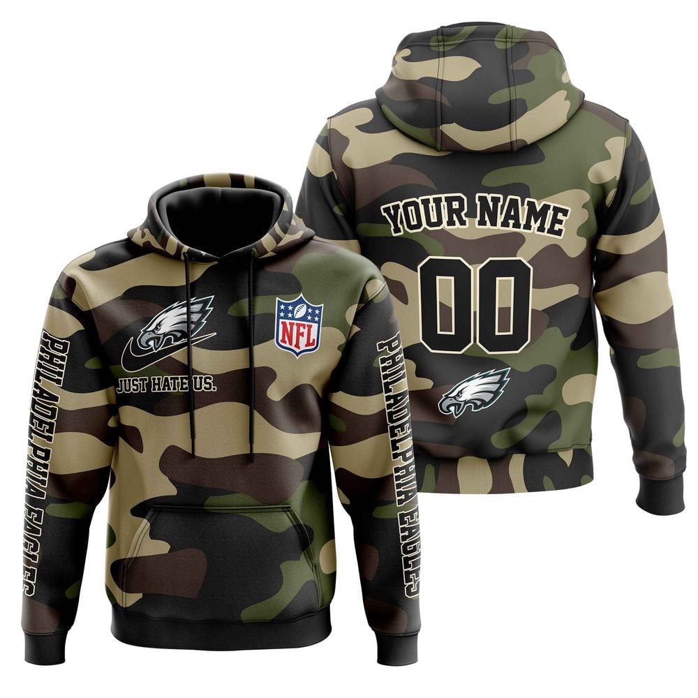 Philadelphia Eagles Personalized Hoodie AZCHD863