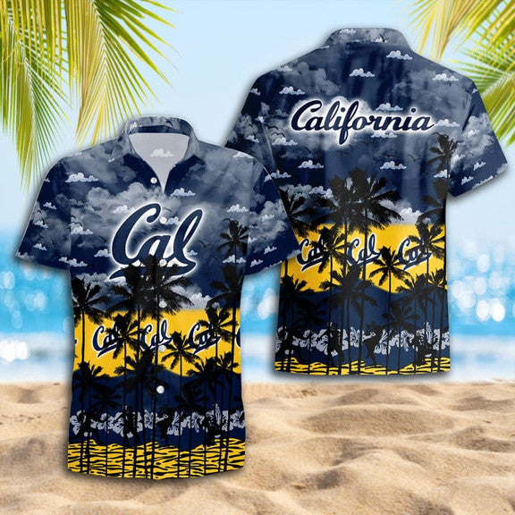 California Golden Bears Summer Hawaiian Shirt AZHWS379