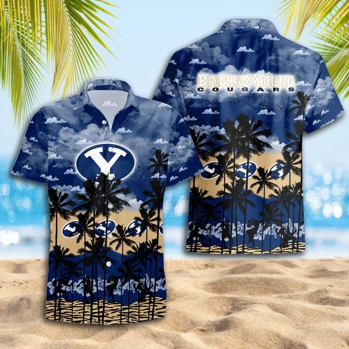 BYU Cougars Summer Hawaiian Shirt AZHWS378