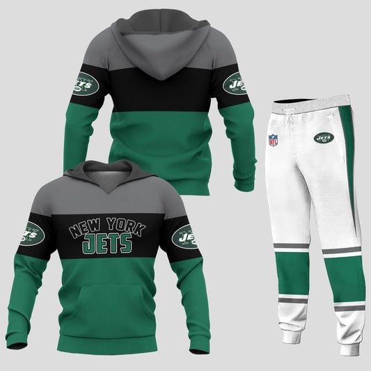 New York Jets Personalized Hoodie and Joggers AZCHD972