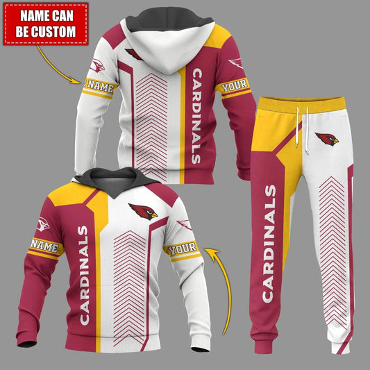 Arizona Cardinals Personalized Hoodie and Joggers AZCHD958