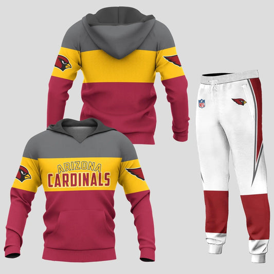Arizona Cardinals Personalized Hoodie and Joggers AZCHD957