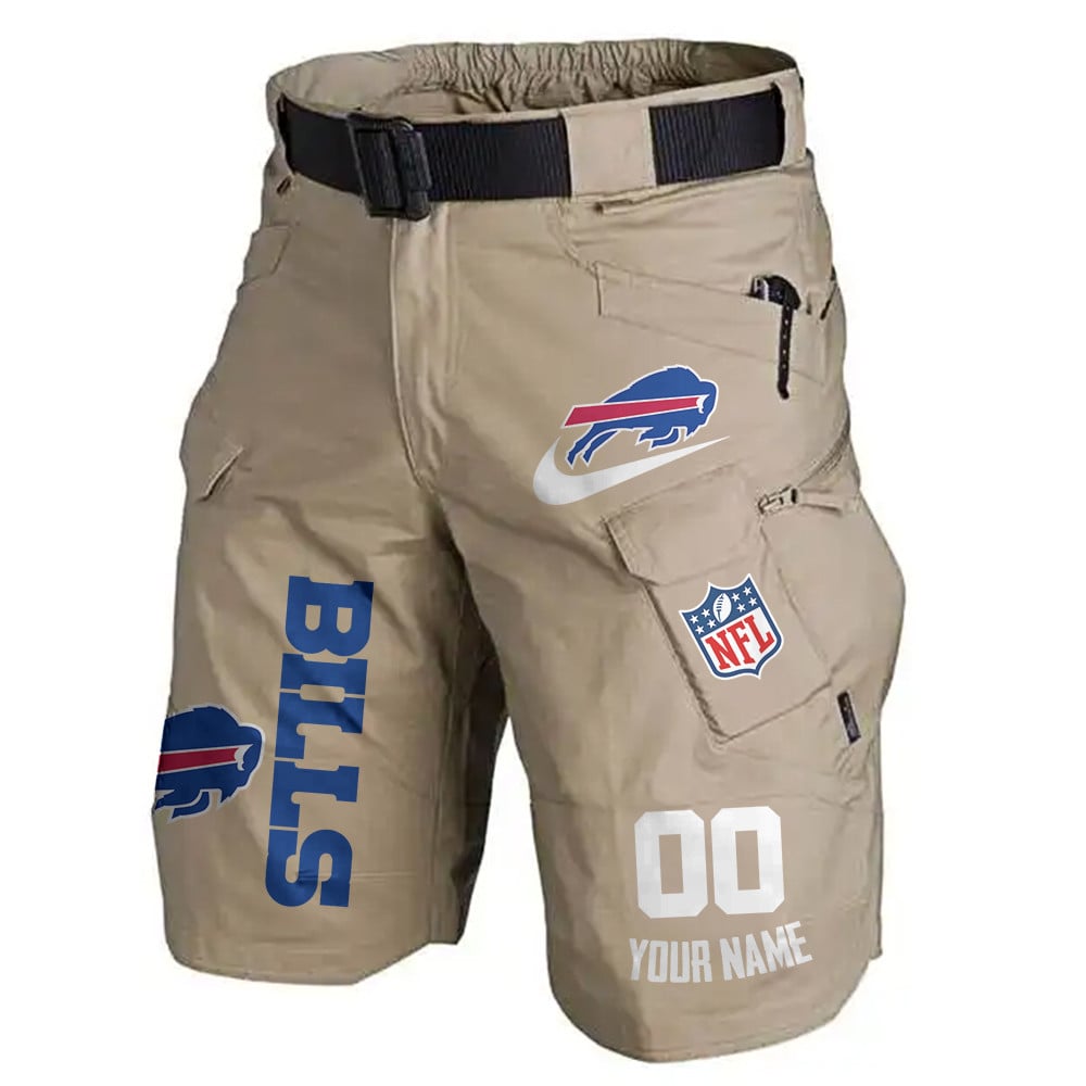 Buffalo Bills Limited Edition Front Pockets Men Shorts (Belt Not Included) AZBTFPMS000109