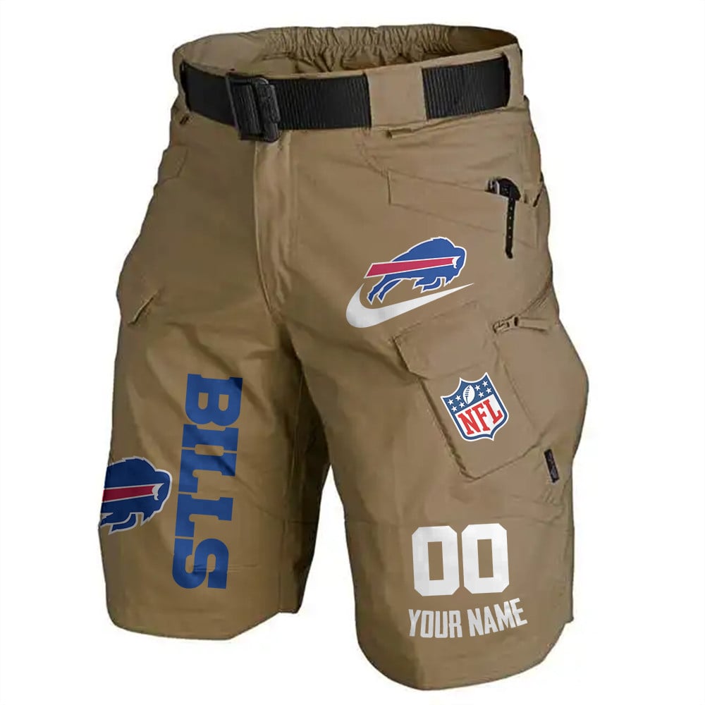 Buffalo Bills Limited Edition Front Pockets Men Shorts (Belt Not Included) AZBTFPMS000109