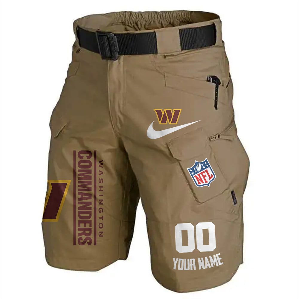 Washington Commanders Limited Edition Front Pockets Men Shorts (Belt Not Included) AZBTFPMS000143