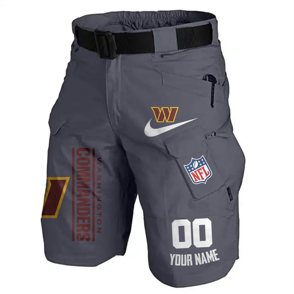 Washington Commanders Limited Edition Front Pockets Men Shorts (Belt Not Included) AZBTFPMS000143