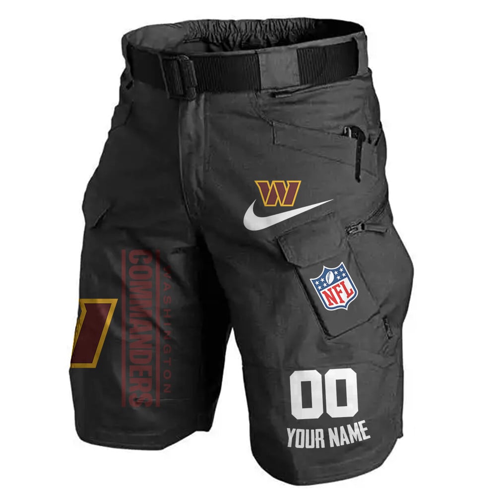 Washington Commanders Limited Edition Front Pockets Men Shorts (Belt Not Included) AZBTFPMS000143