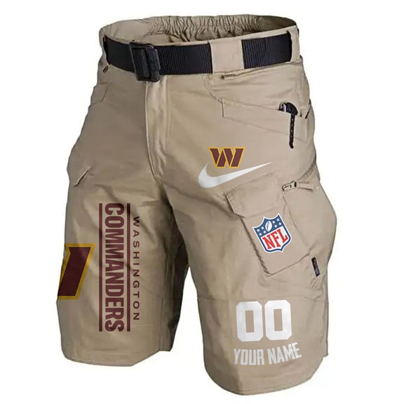 Washington Commanders Limited Edition Front Pockets Men Shorts (Belt Not Included) AZBTFPMS000143