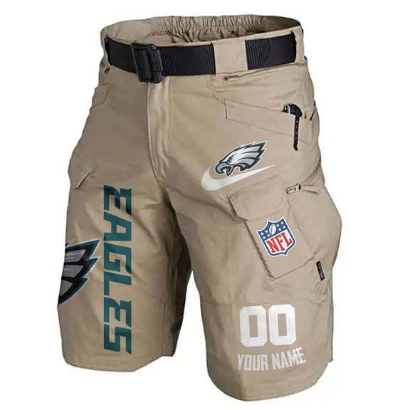 Philadelphia Eagles Limited Edition Front Pockets Men Shorts (Belt Not Included) AZBTFPMS000093
