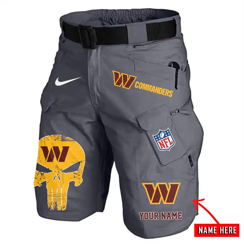 Washington Commanders Limited Edition Front Pockets Men Shorts (Belt Not Included) AZBTFPMS000086