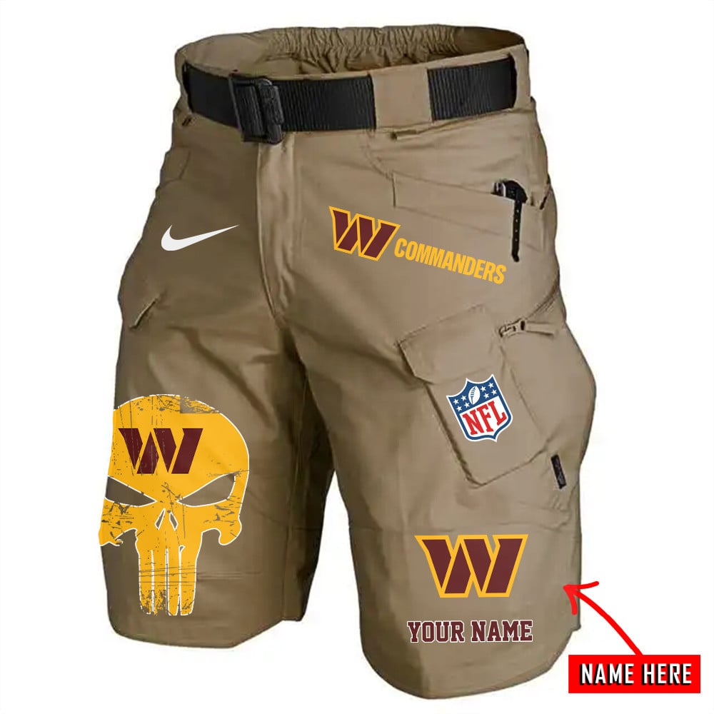 Washington Commanders Limited Edition Front Pockets Men Shorts (Belt Not Included) AZBTFPMS000086