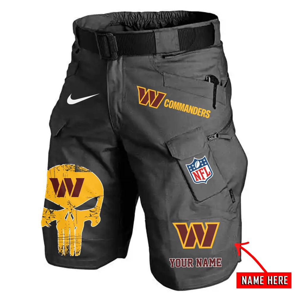 Washington Commanders Limited Edition Front Pockets Men Shorts (Belt Not Included) AZBTFPMS000086