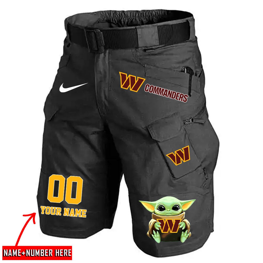 Washington Commanders Limited Edition Front Pockets Men Shorts (Belt Not Included) AZBTFPMS000073