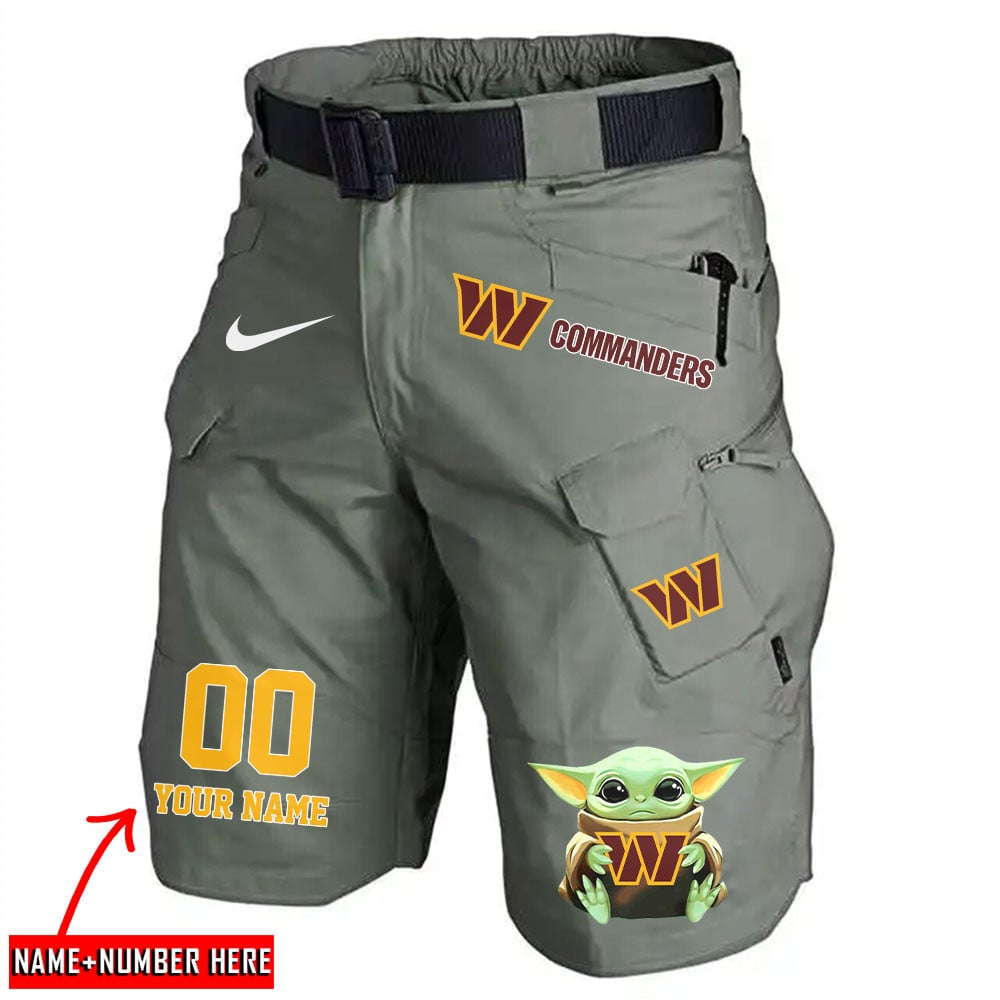 Washington Commanders Limited Edition Front Pockets Men Shorts (Belt Not Included) AZBTFPMS000073