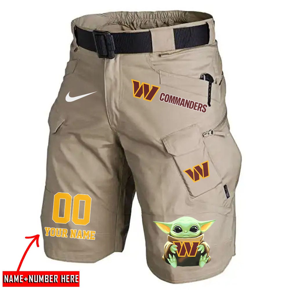 Washington Commanders Limited Edition Front Pockets Men Shorts (Belt Not Included) AZBTFPMS000073