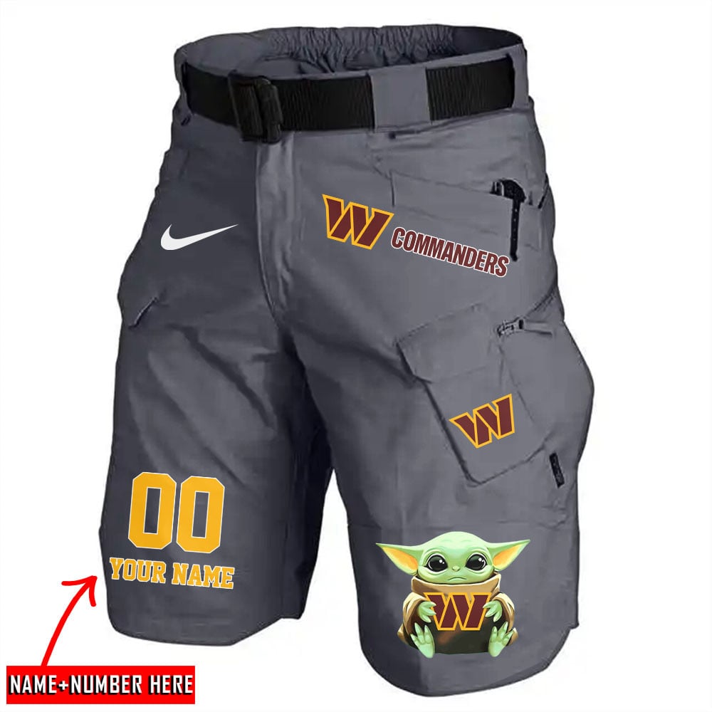 Washington Commanders Limited Edition Front Pockets Men Shorts (Belt Not Included) AZBTFPMS000073