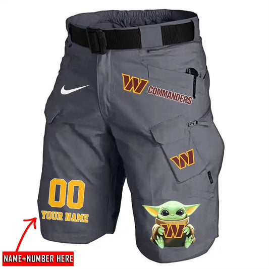 Washington Commanders Limited Edition Front Pockets Men Shorts (Belt Not Included) AZBTFPMS000073