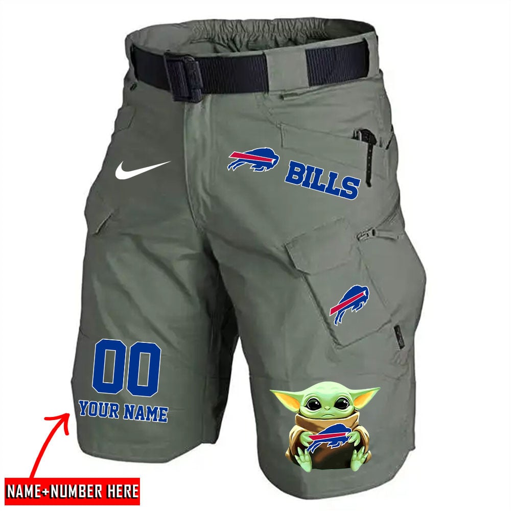 Buffalo Bills Limited Edition Front Pockets Men Shorts (Belt Not Included) AZBTFPMS000070