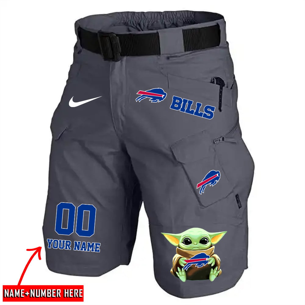 Buffalo Bills Limited Edition Front Pockets Men Shorts (Belt Not Included) AZBTFPMS000070