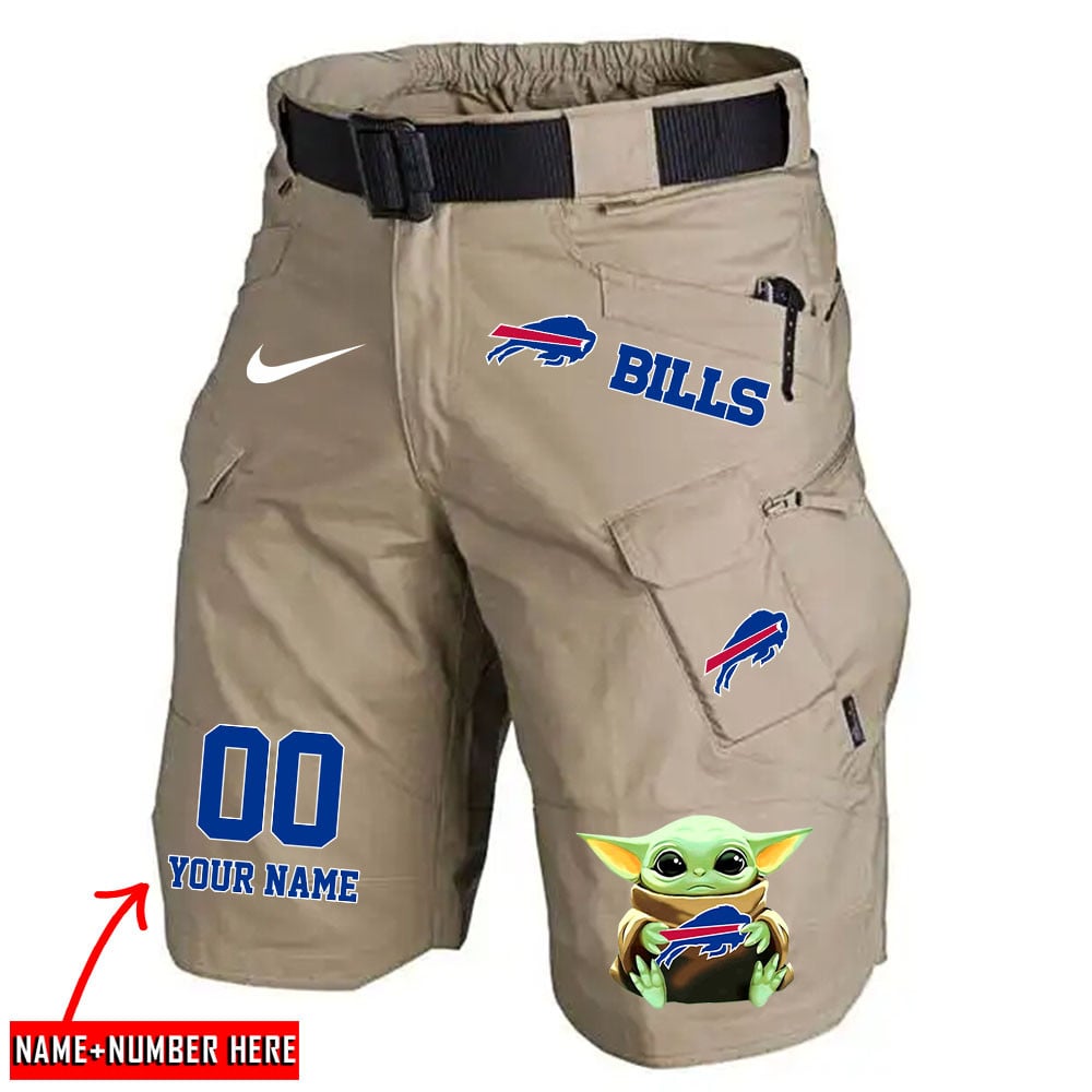 Buffalo Bills Limited Edition Front Pockets Men Shorts (Belt Not Included) AZBTFPMS000070