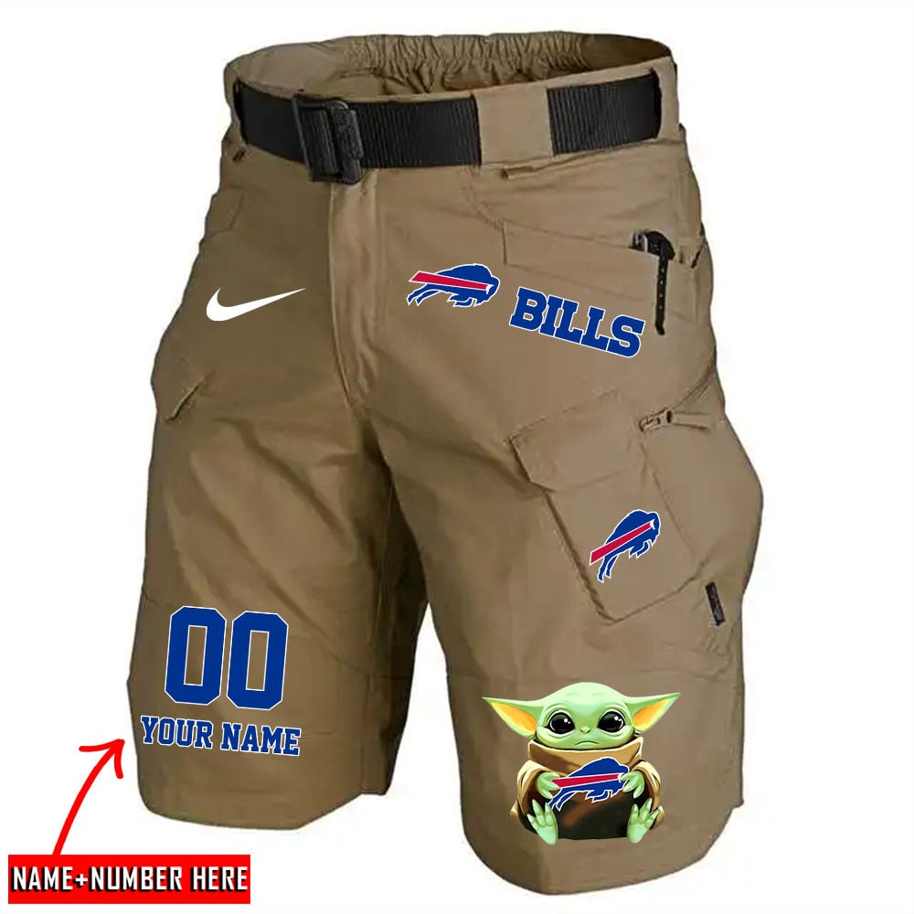 Buffalo Bills Limited Edition Front Pockets Men Shorts (Belt Not Included) AZBTFPMS000070