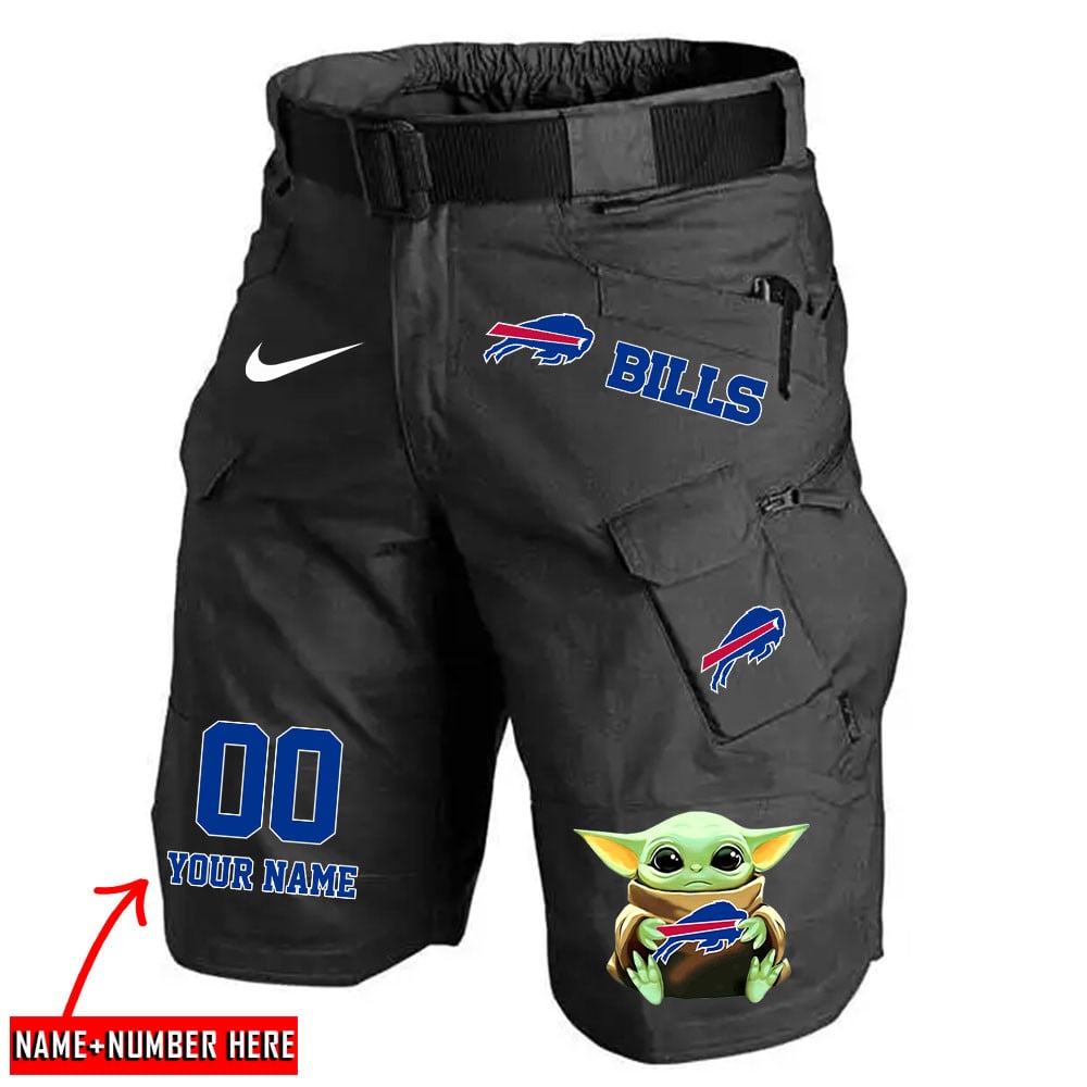 Buffalo Bills Limited Edition Front Pockets Men Shorts (Belt Not Included) AZBTFPMS000070