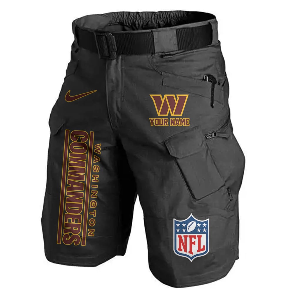 Washington Commanders Limited Edition Front Pockets Men Shorts (Belt Not Included) AZBTFPMS000029