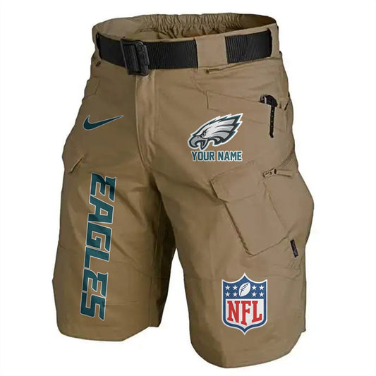 Philadelphia Eagles Limited Edition Front Pockets Men Shorts (Belt Not Included) AZBTFPMS000025