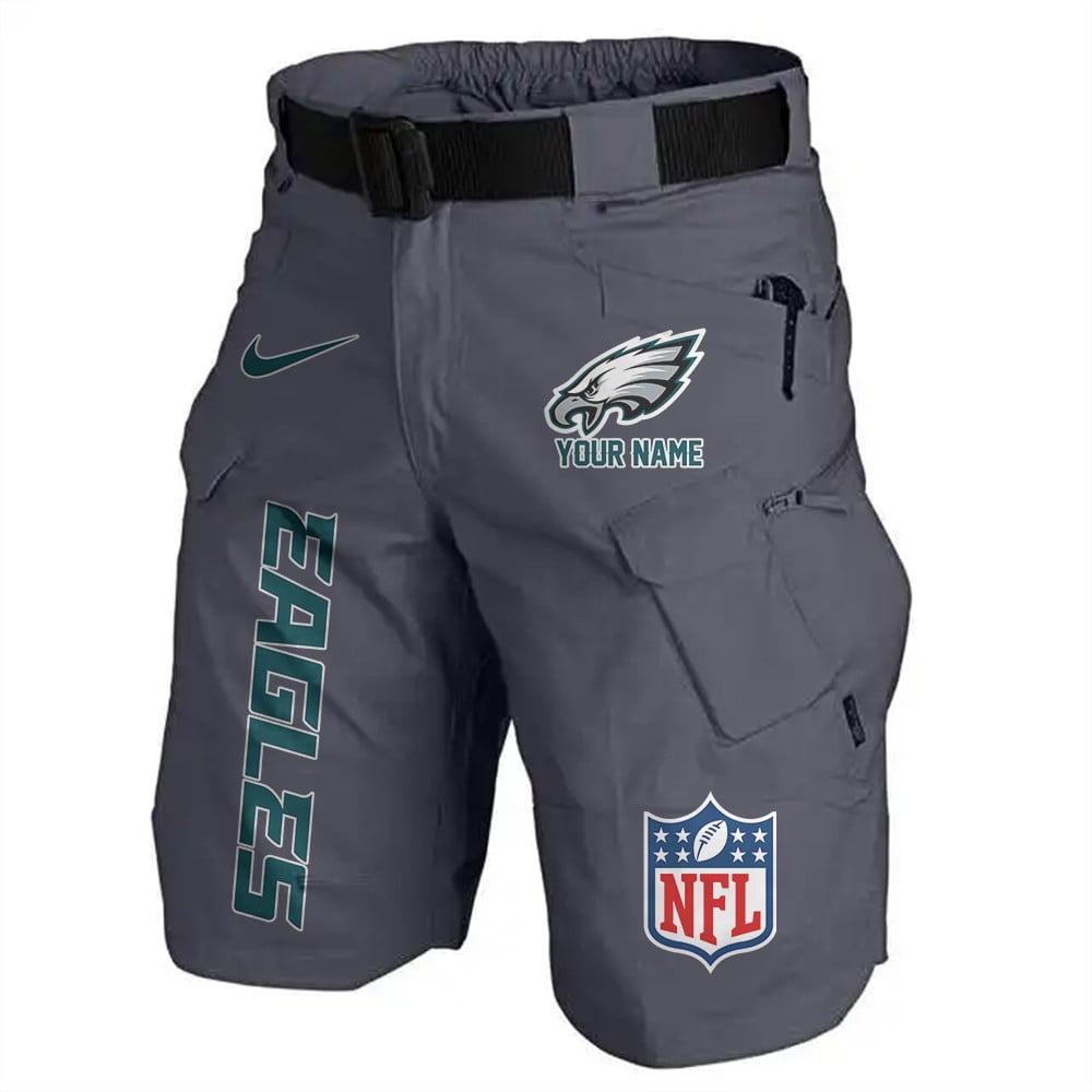 Philadelphia Eagles Limited Edition Front Pockets Men Shorts (Belt Not Included) AZBTFPMS000025