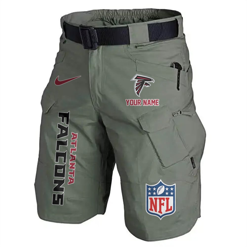 Atlanta Falcons Limited Edition Front Pockets Men Shorts (Belt Not Included) AZBTFPMS000058