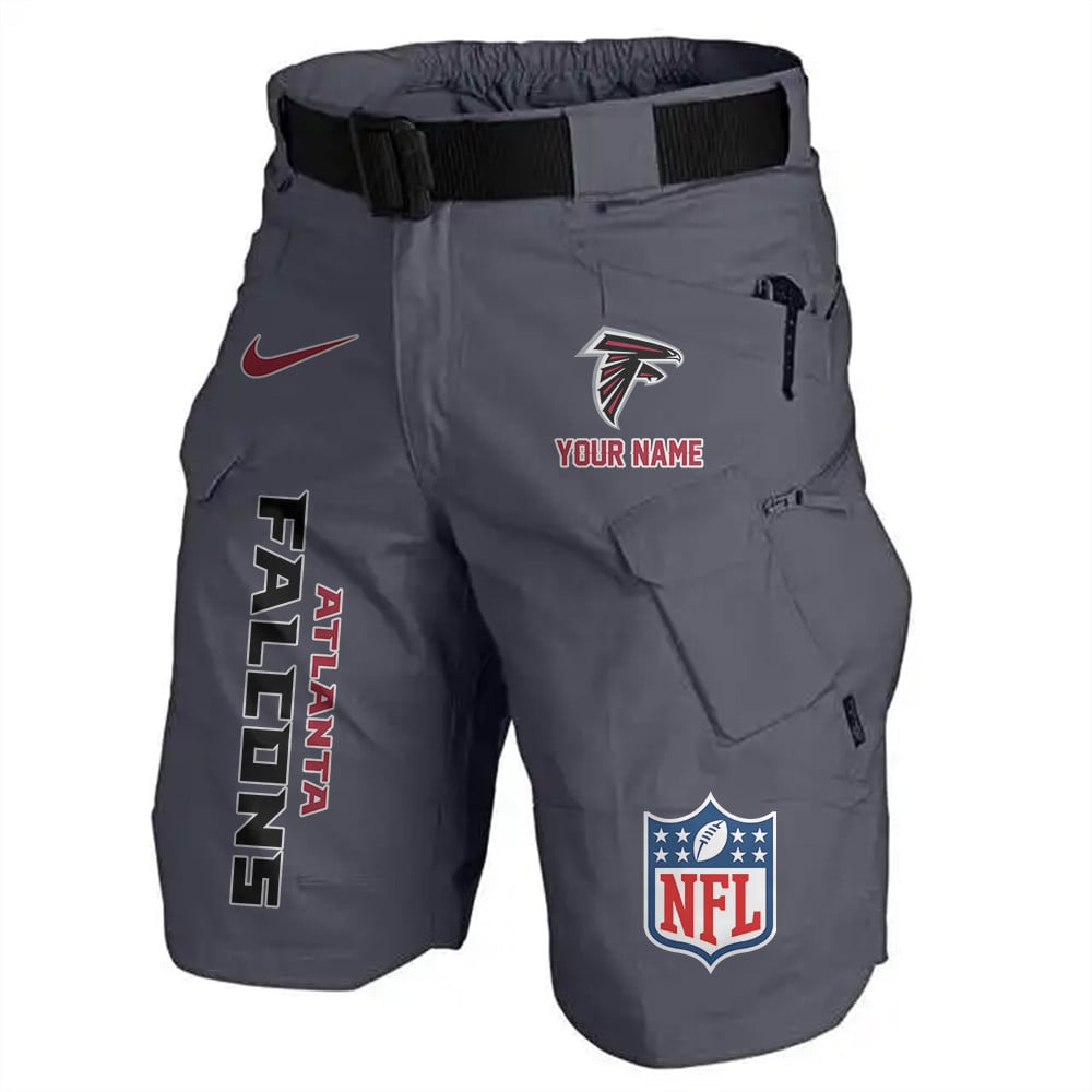Atlanta Falcons Limited Edition Front Pockets Men Shorts (Belt Not Included) AZBTFPMS000058