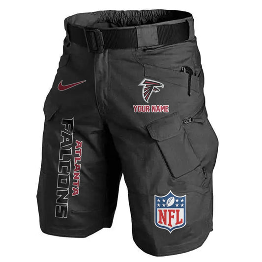 Atlanta Falcons Limited Edition Front Pockets Men Shorts (Belt Not Included) AZBTFPMS000058