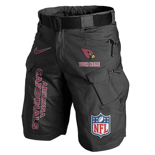 Arizona Cardinals Limited Edition Front Pockets Men Shorts (Belt Not Included) AZBTFPMS000057