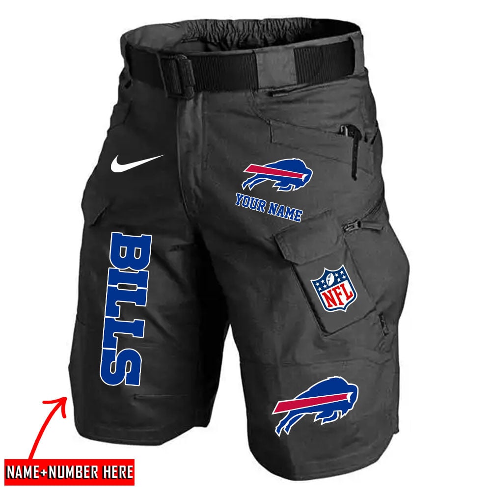 Buffalo Bills Limited Edition Front Pockets Men Shorts (Belt Not Included) AZBTFPMS000031
