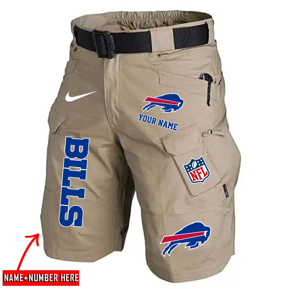 Buffalo Bills Limited Edition Front Pockets Men Shorts (Belt Not Included) AZBTFPMS000031
