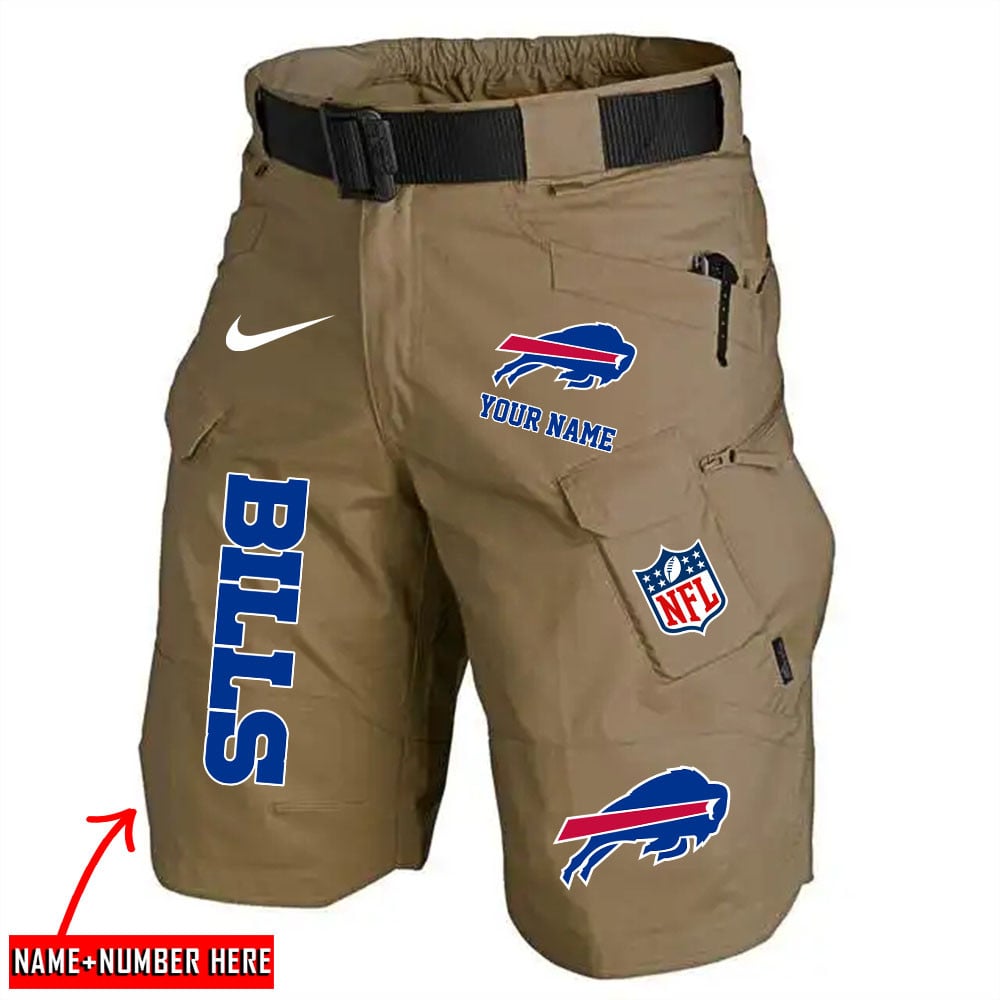 Buffalo Bills Limited Edition Front Pockets Men Shorts (Belt Not Included) AZBTFPMS000031