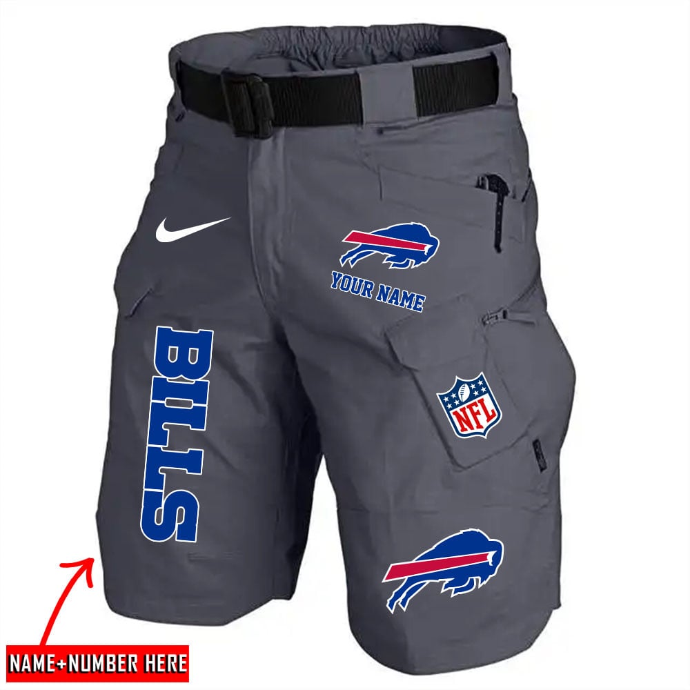 Buffalo Bills Limited Edition Front Pockets Men Shorts (Belt Not Included) AZBTFPMS000031