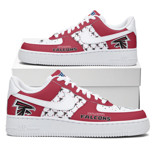 Atlanta Falcons Personalized AF1-1 Logo Pattern Sneakers AZBTAF1000190