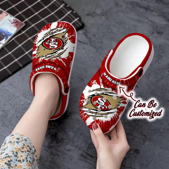 San Francisco 49ers Personalized Limited Clog BG249