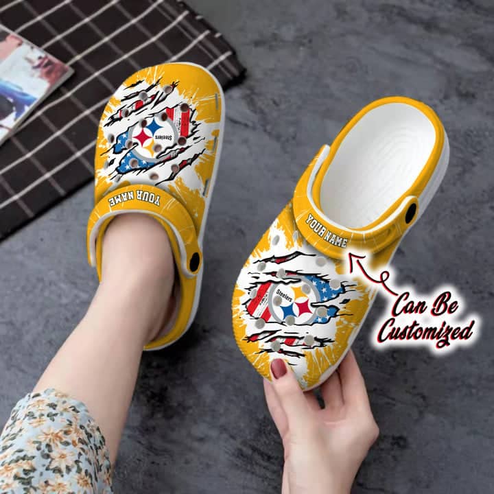 Pittsburgh Steelers Personalized Limited Clog BG240
