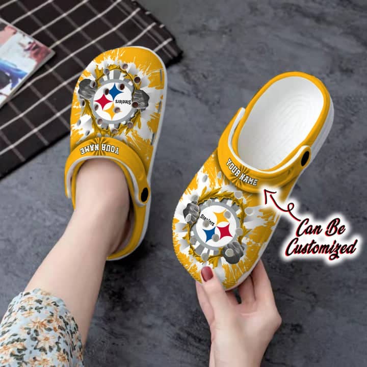 Pittsburgh Steelers Personalized Limited Clog BG226