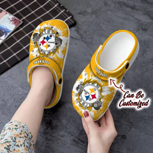 Pittsburgh Steelers Personalized Limited Clog BG226