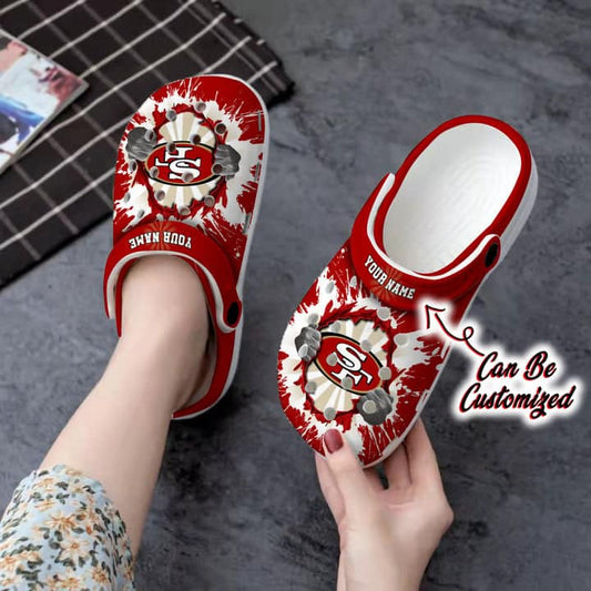 San Francisco 49ers Personalized Limited Clog BG225