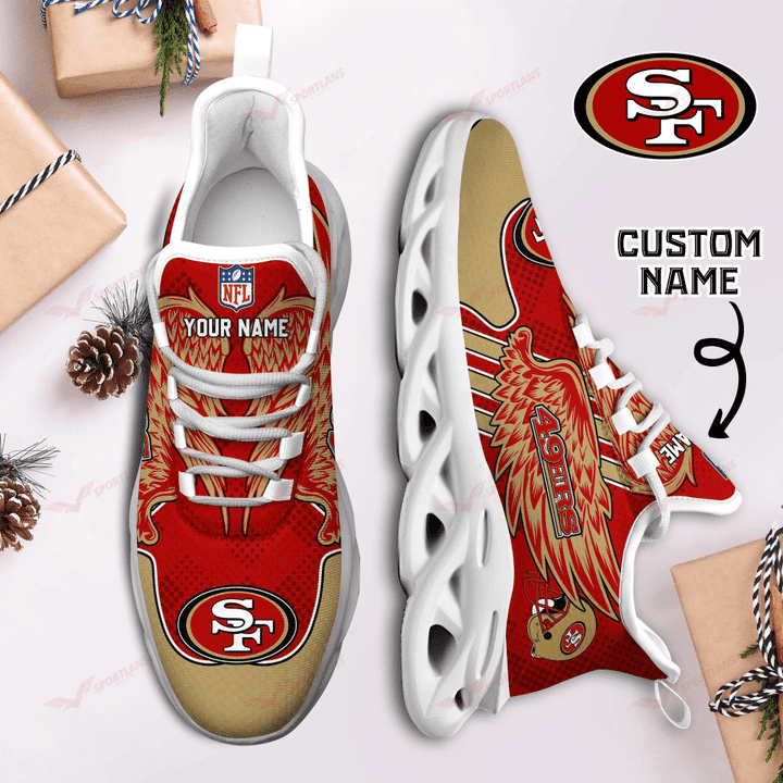 San Francisco 49ers Personalized Yezy Running Sneakers SPD711