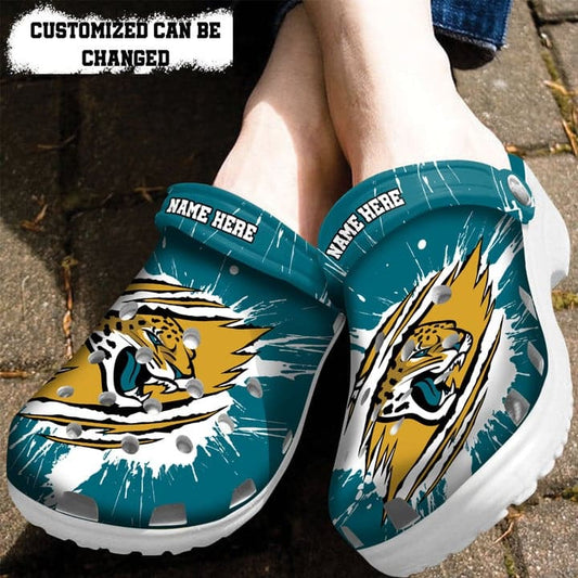 Jacksonville Jaguars Personalized Limited Clog BG262