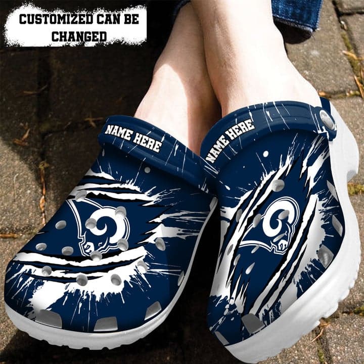 Los Angeles Rams Personalized Limited Clog BG259